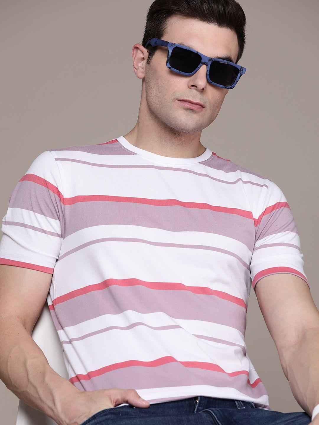 moda rapido striped t-shirt