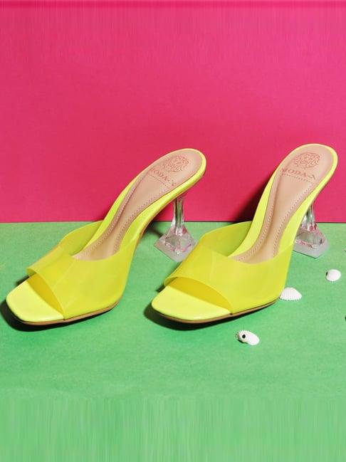 moda-x women's neon casual sandals