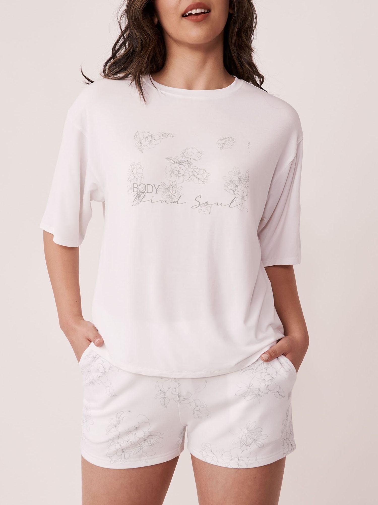 modal drop shoulder t-shirt