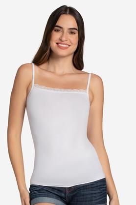 modal women's camisole - white