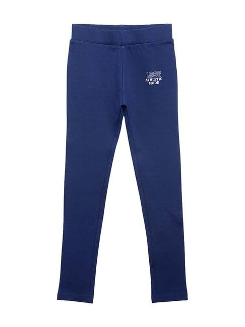 mode by red tape kids airforce blue mid rise jeggings