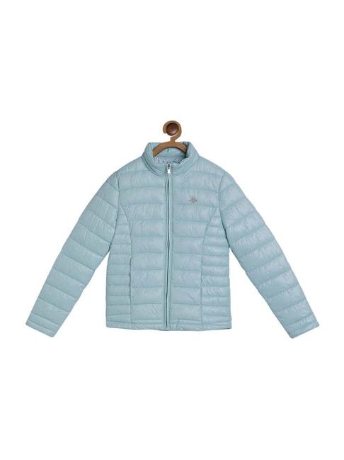 mode by red tape kids mint green regular fit jacket