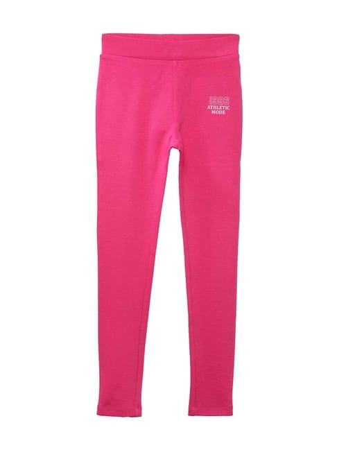 mode by red tape kids pink mid rise jeggings