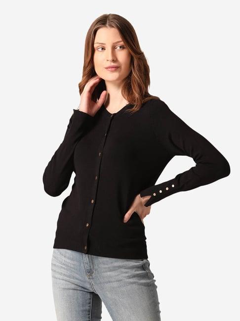 mode by red tape black full sleeves sweater