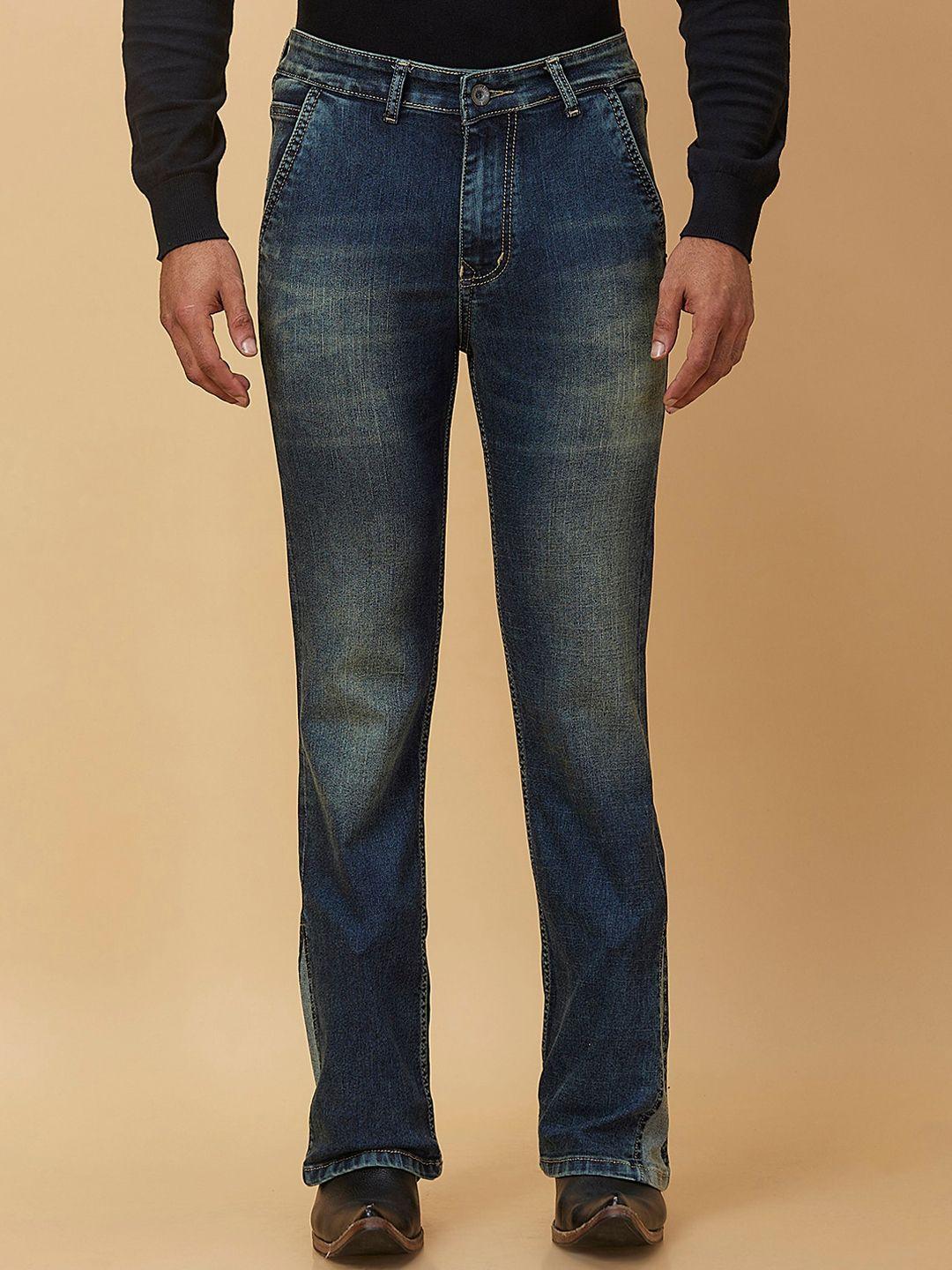 mode de base men bootcut heavy fade cotton jeans