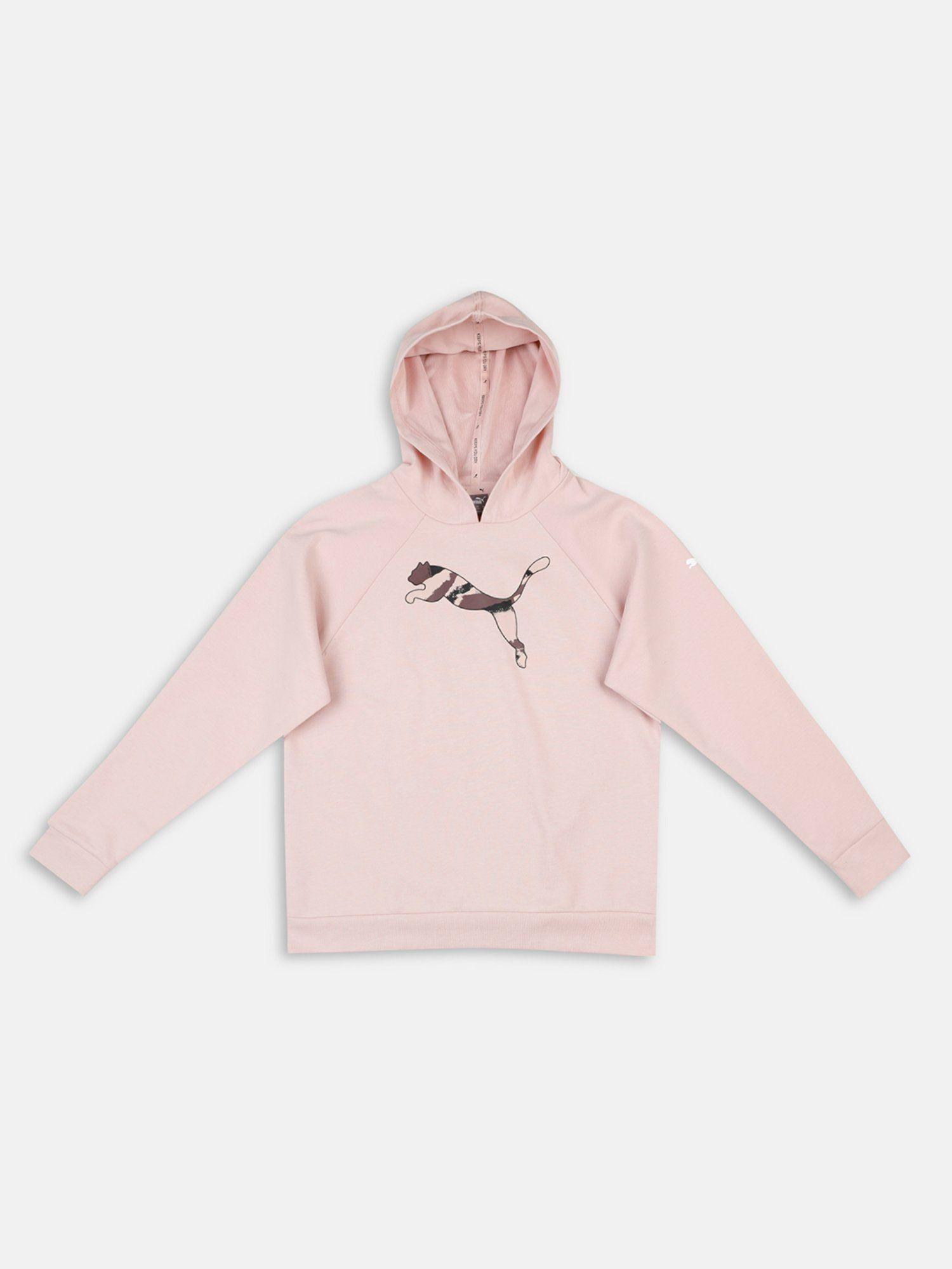 modern sports girls pink hoodie
