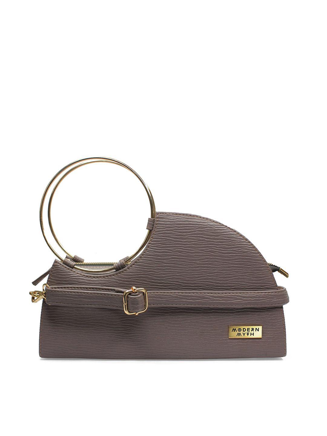 modern myth textured structured handheld bag