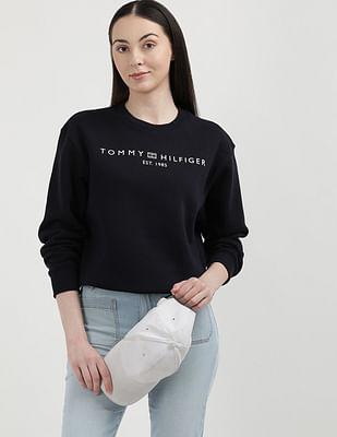 modern regular crew neck sweatshirt