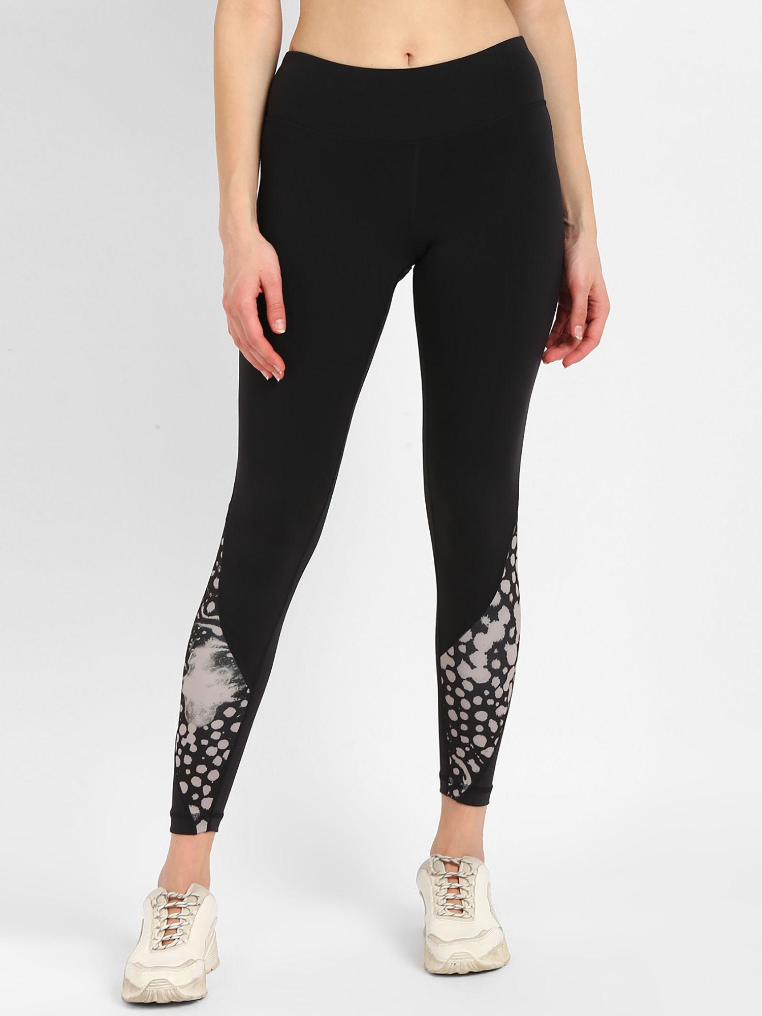 modern safari tights black training tight