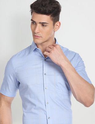 modern short sleeve formal shirt