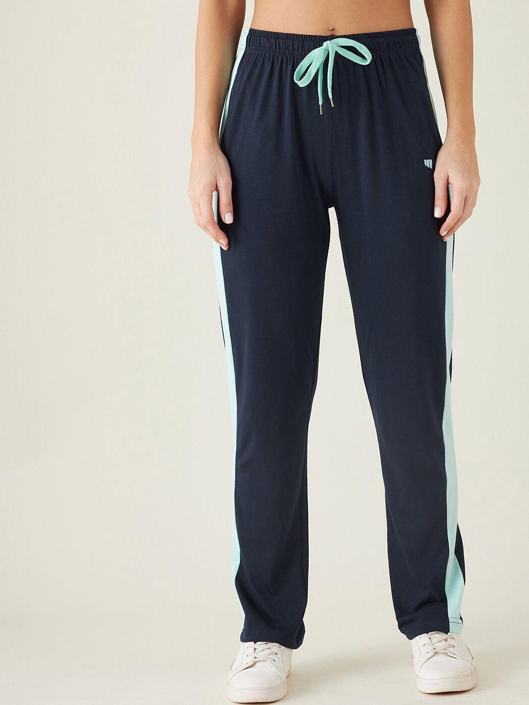 modeve regular-fit cotton track pants