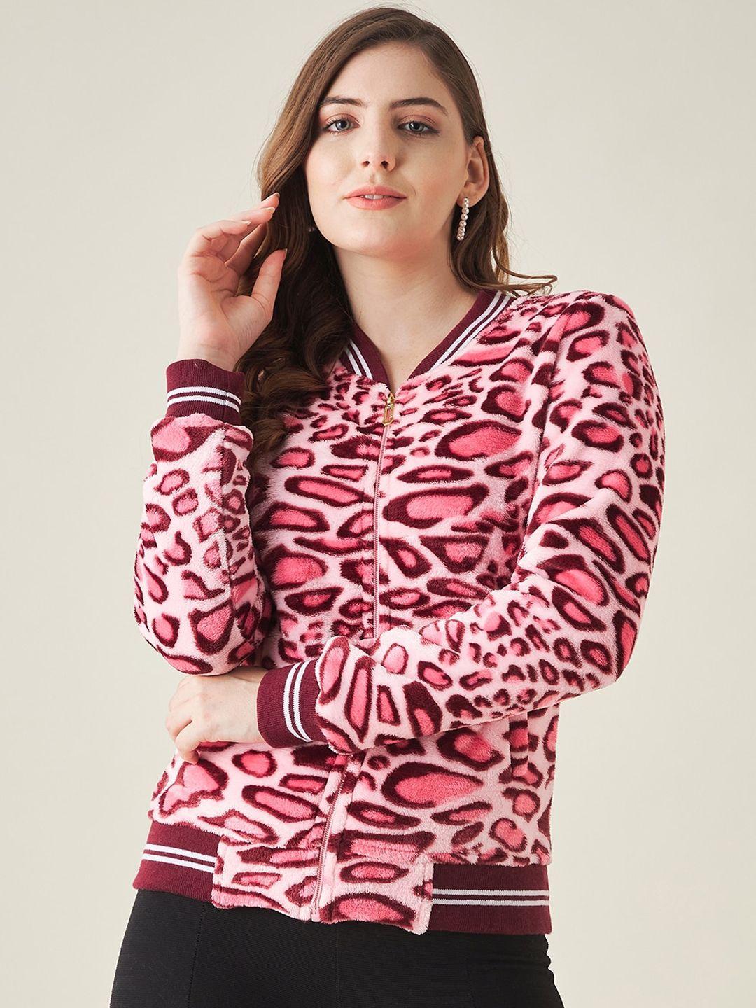 modeve women pink lightweight bomber jacket