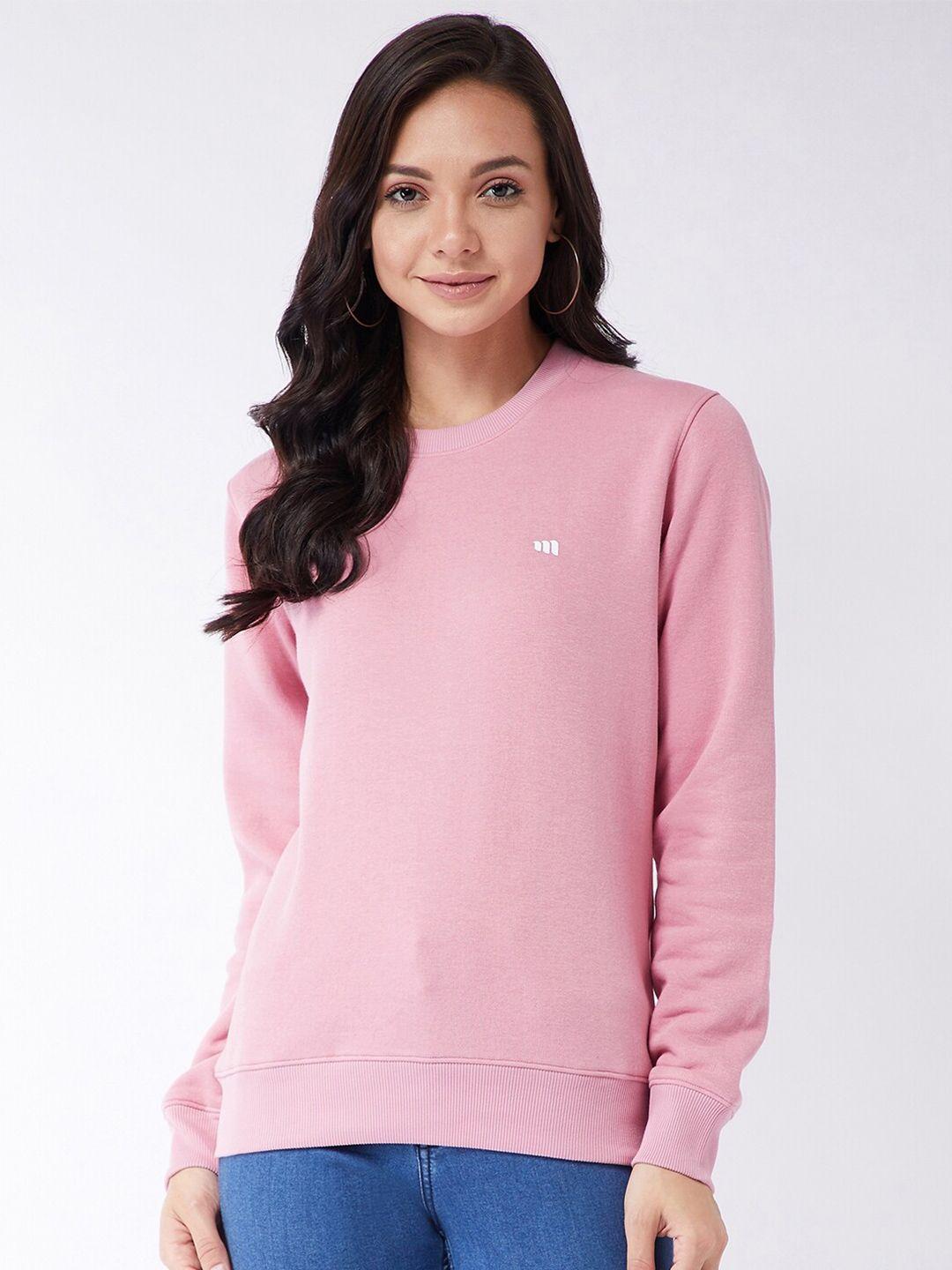 modeve women pink sweatshirt
