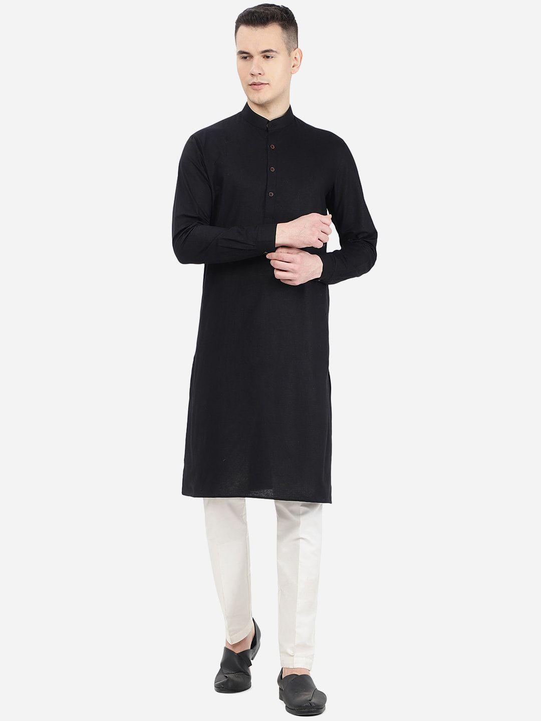 modi kurta mandarin collar thread work kurta