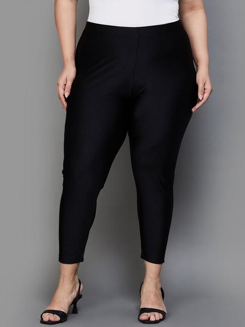 moiree by lifestyle black cotton leggings