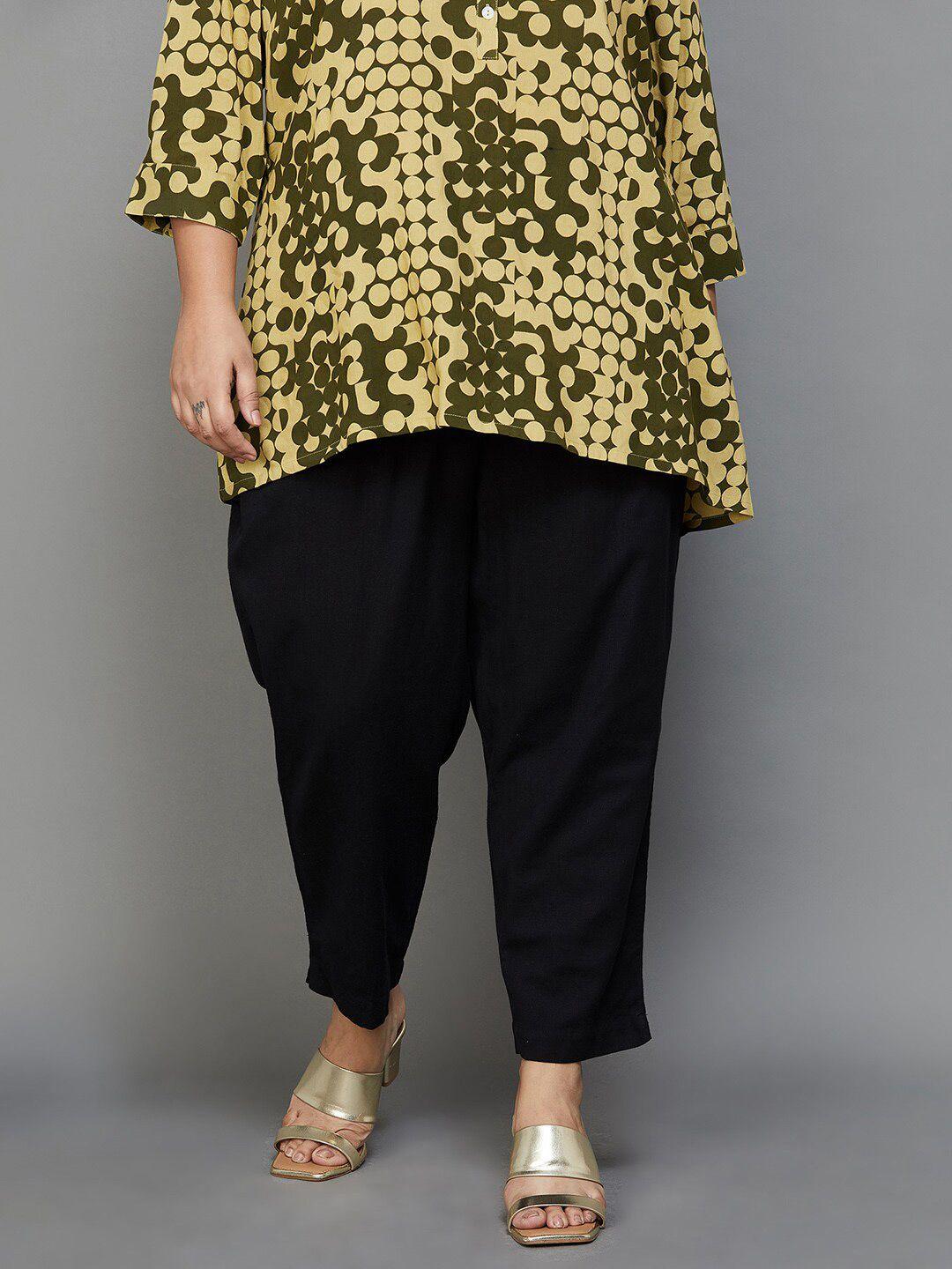 moiree by lifestyle plus size straight ethnic palazzos