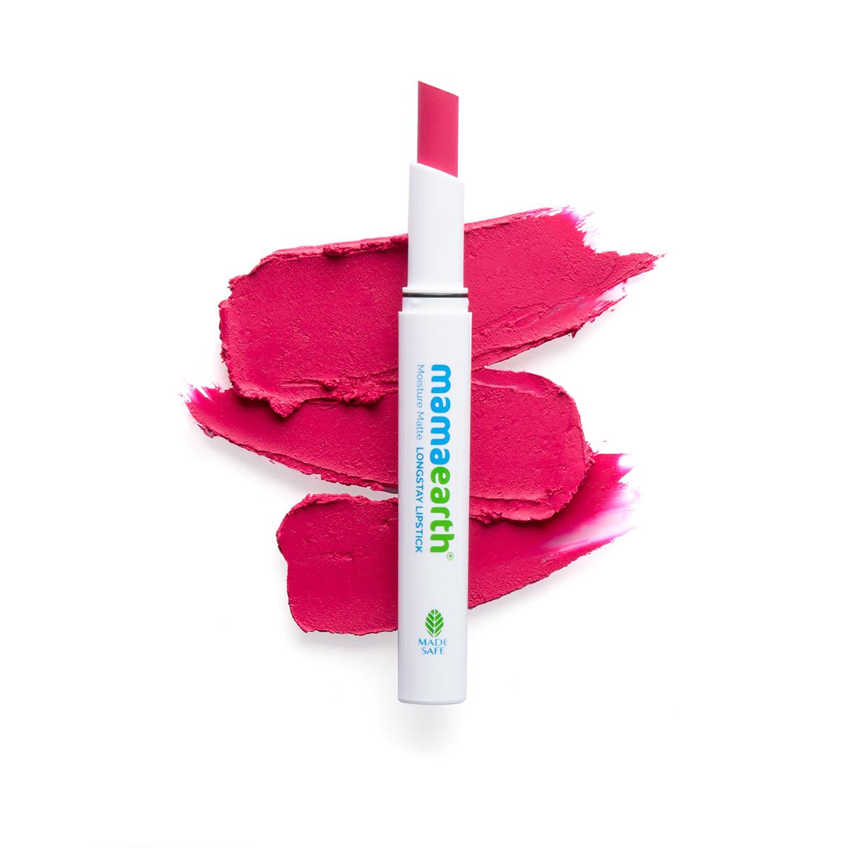 moisture matte longstay lipstick - 2g | berrylicious magenta