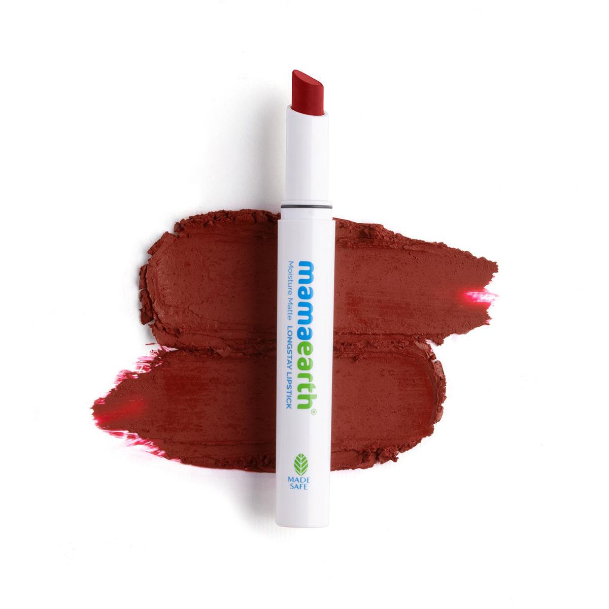 moisture matte longstay lipstick - 2g | raisin punch