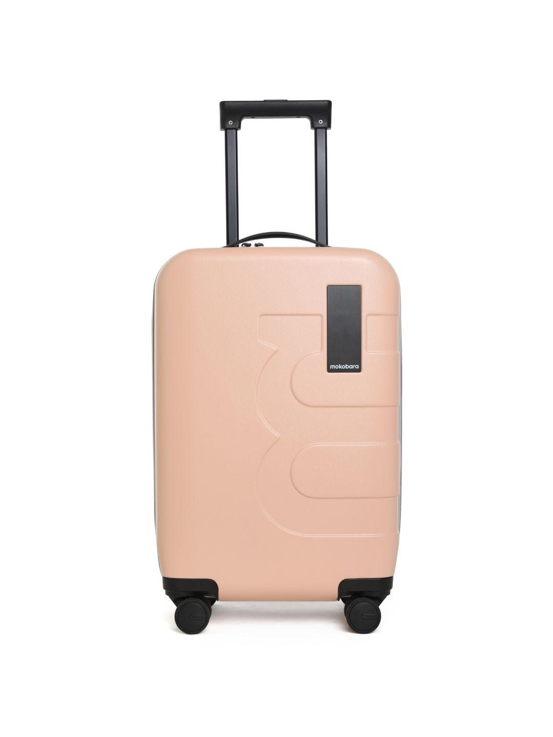 mokobara hard-sided medium trolley suitcase