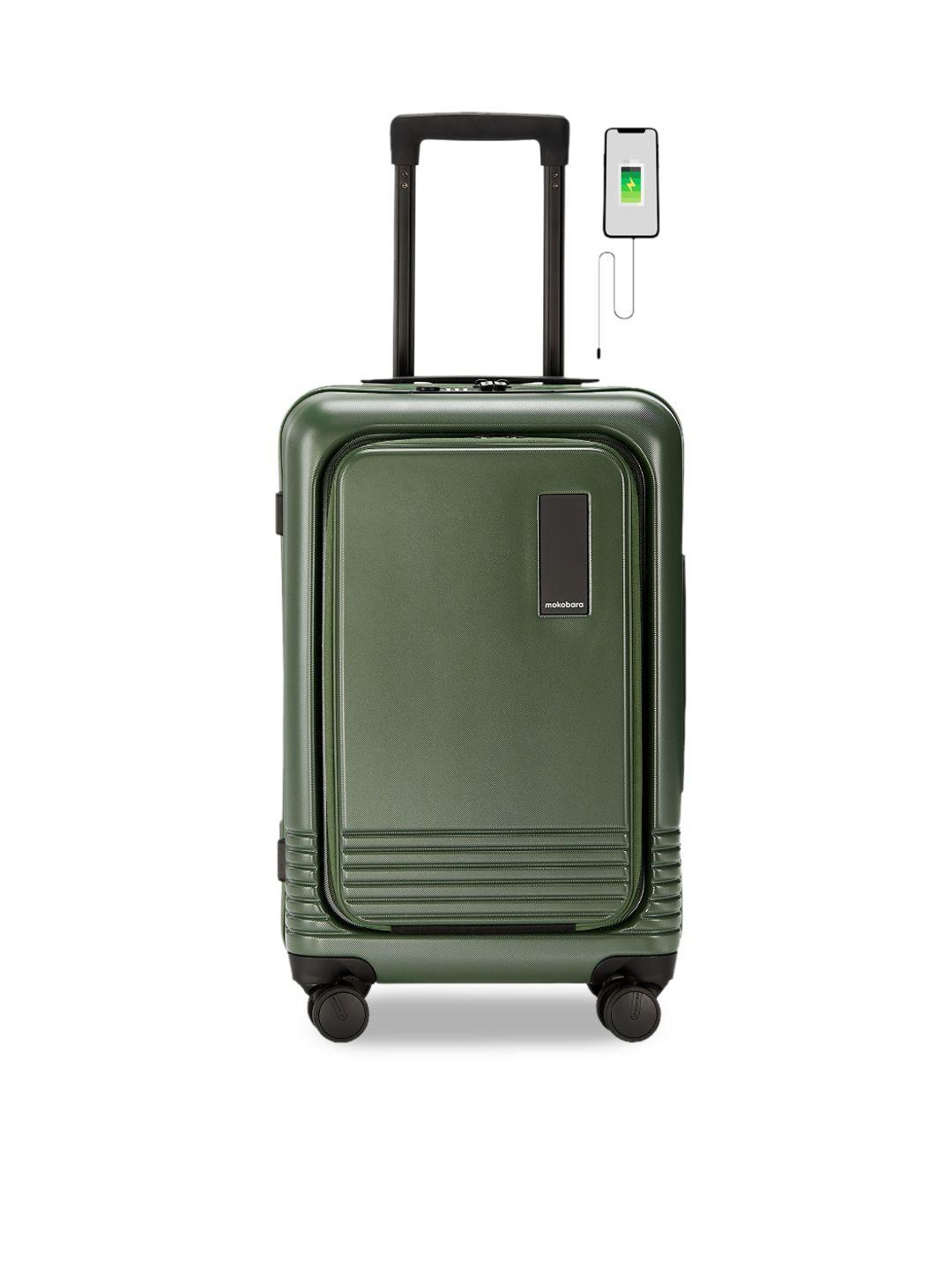 mokobara hard-sided cabin trolley suitcase