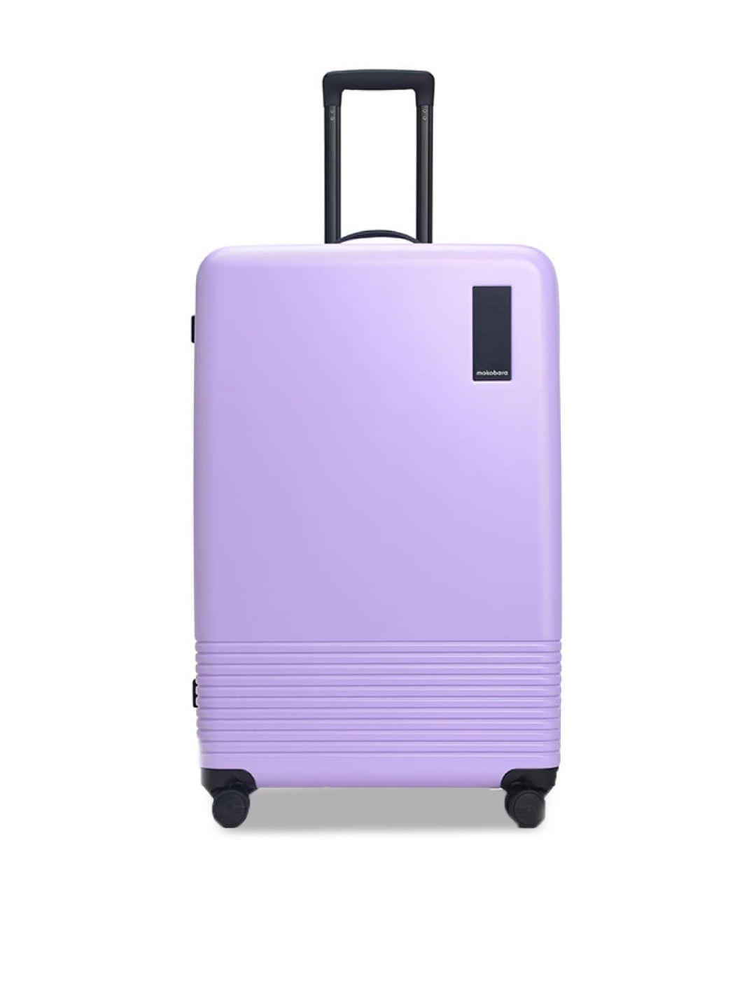 mokobara hard-sided large trolley suitcase