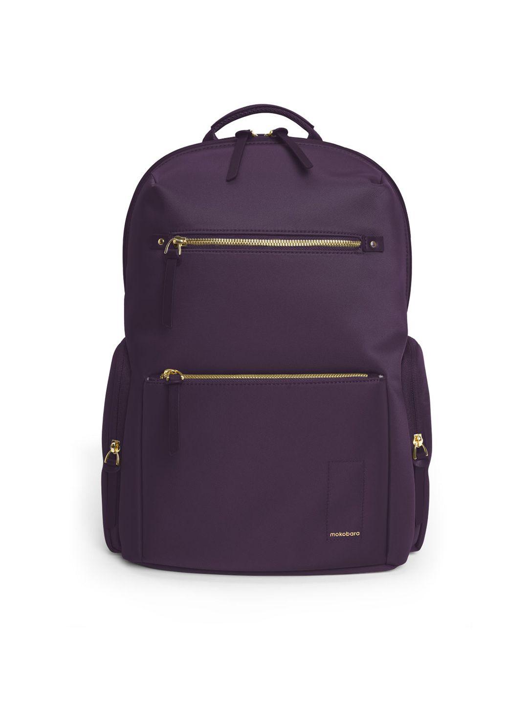 mokobara unisex purple backpack