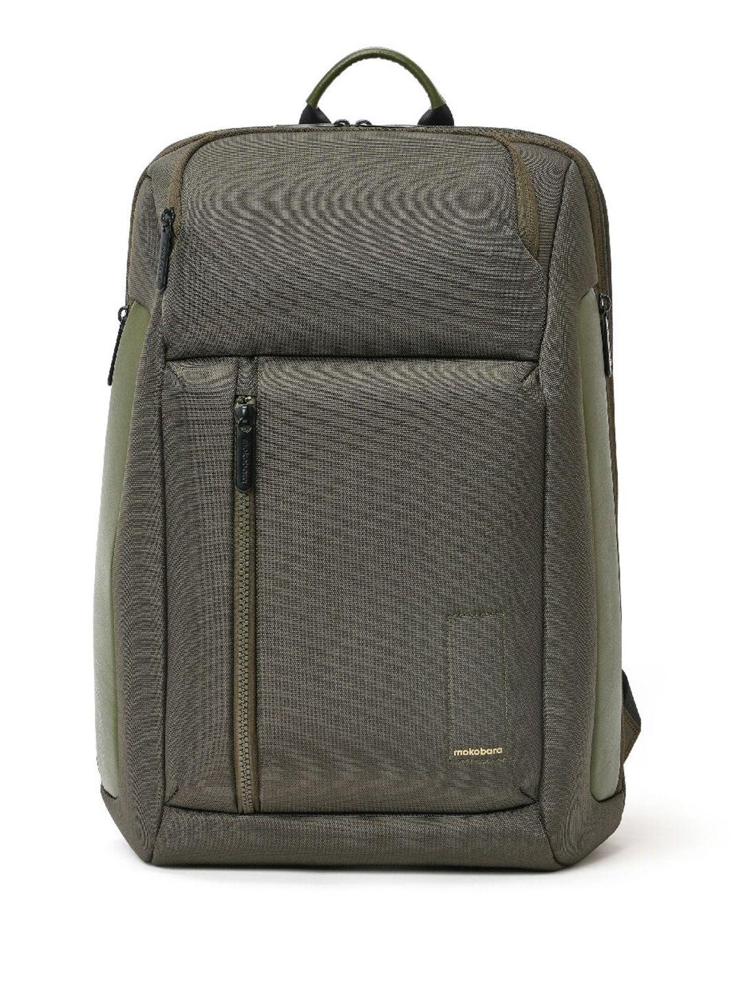 mokobara unisex textured backpack - up to 16 inches
