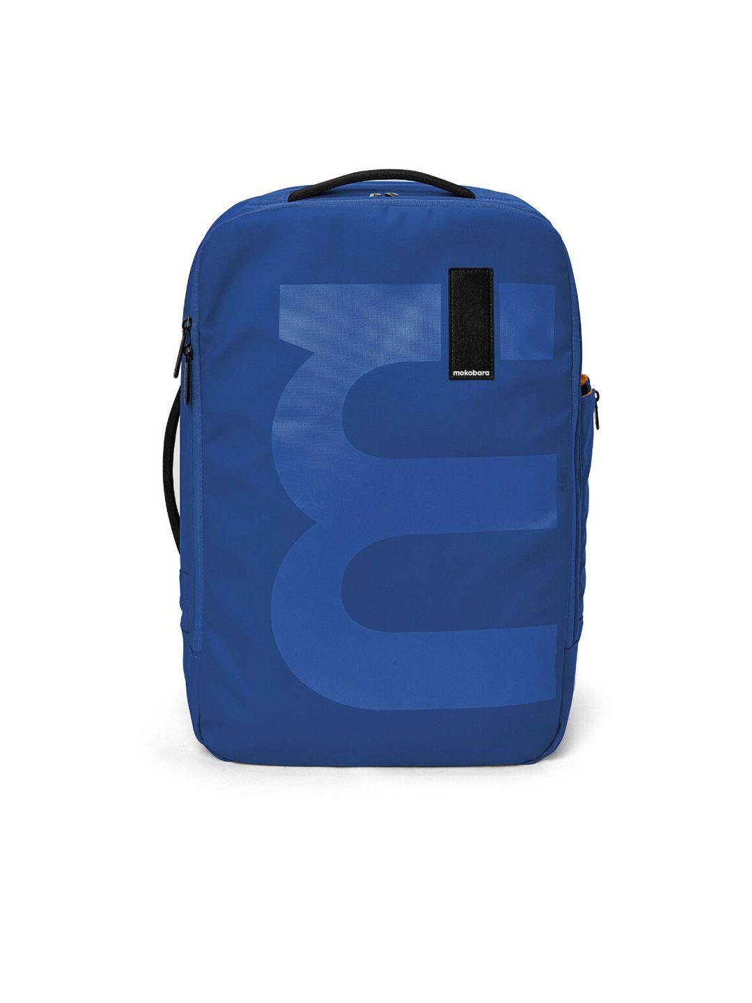 mokobara unisex typography water resistant backpack