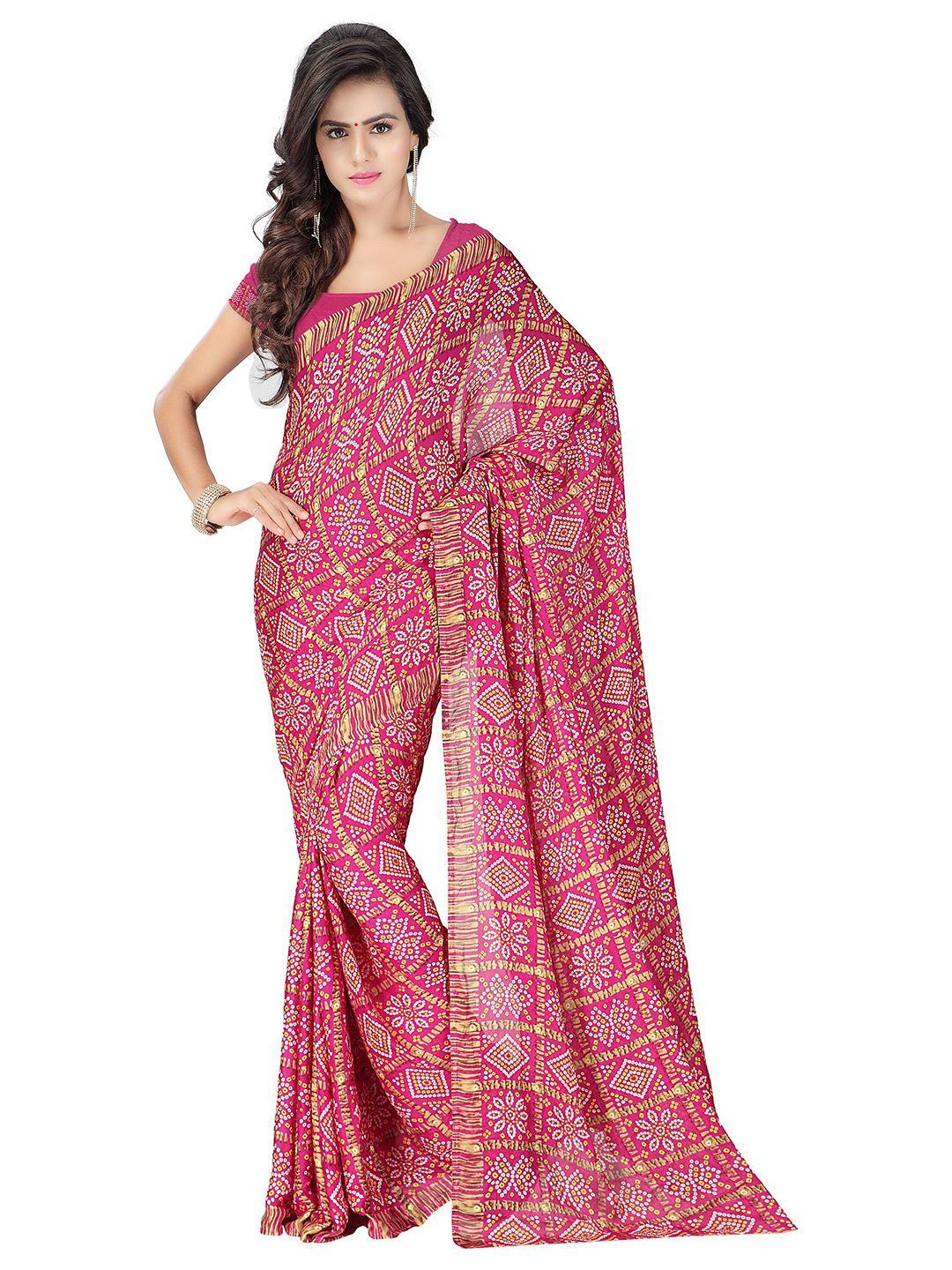 moksha designs women pink printed