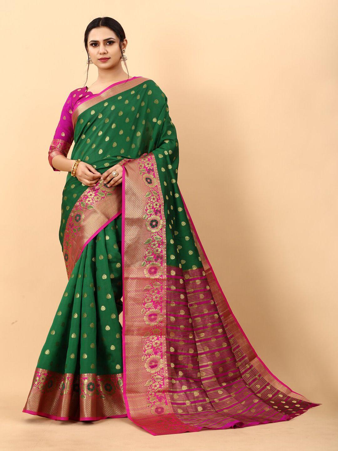 moksha designs woven design zari pure silk kanjeevaram saree