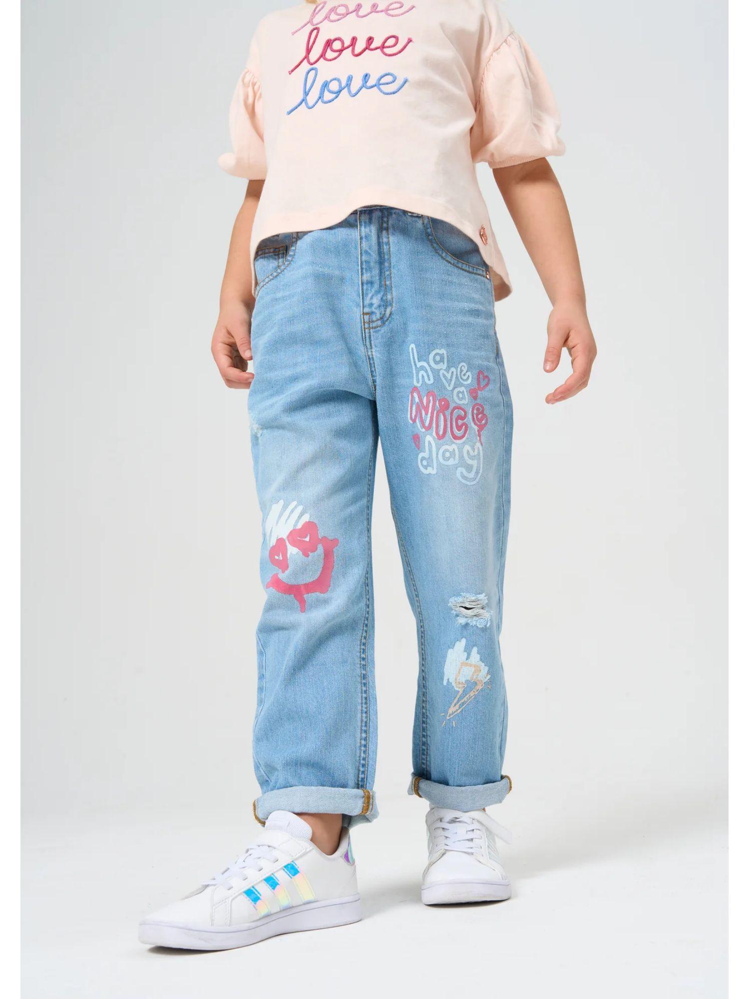 mollie graffiti art jeans