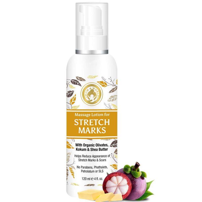 mom & world massage lotion for stretch marks