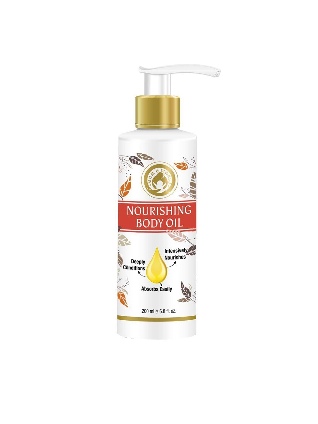 mom & world women nourishing body oil 200ml