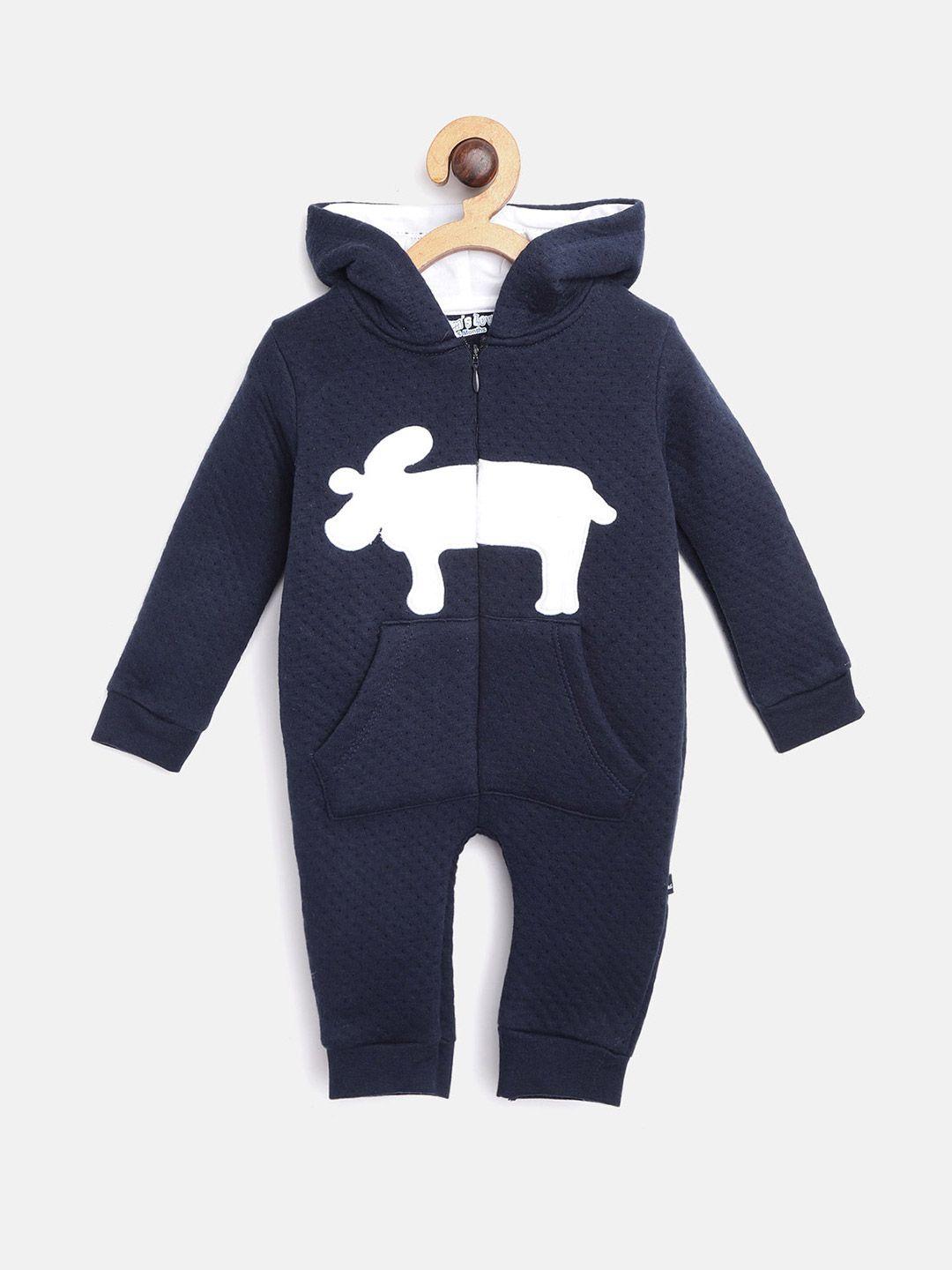 moms-love-boys-navy-blue-perforated-hooded-rompers-with-applique-detail