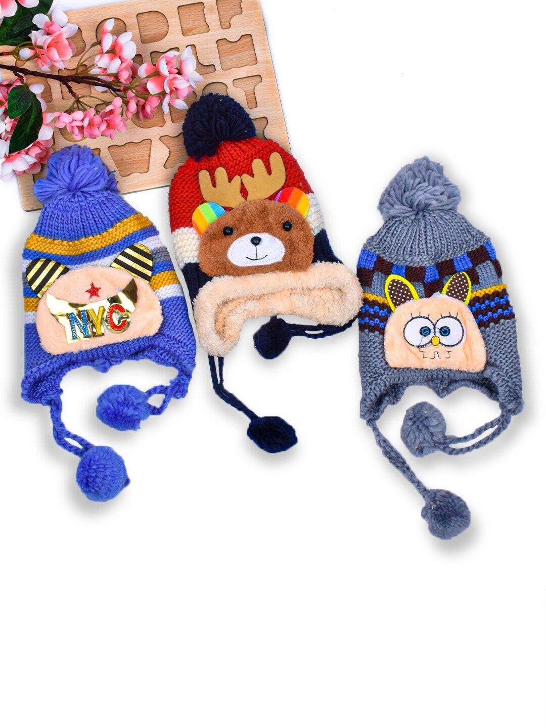 moms home pack of 3 kids beanie