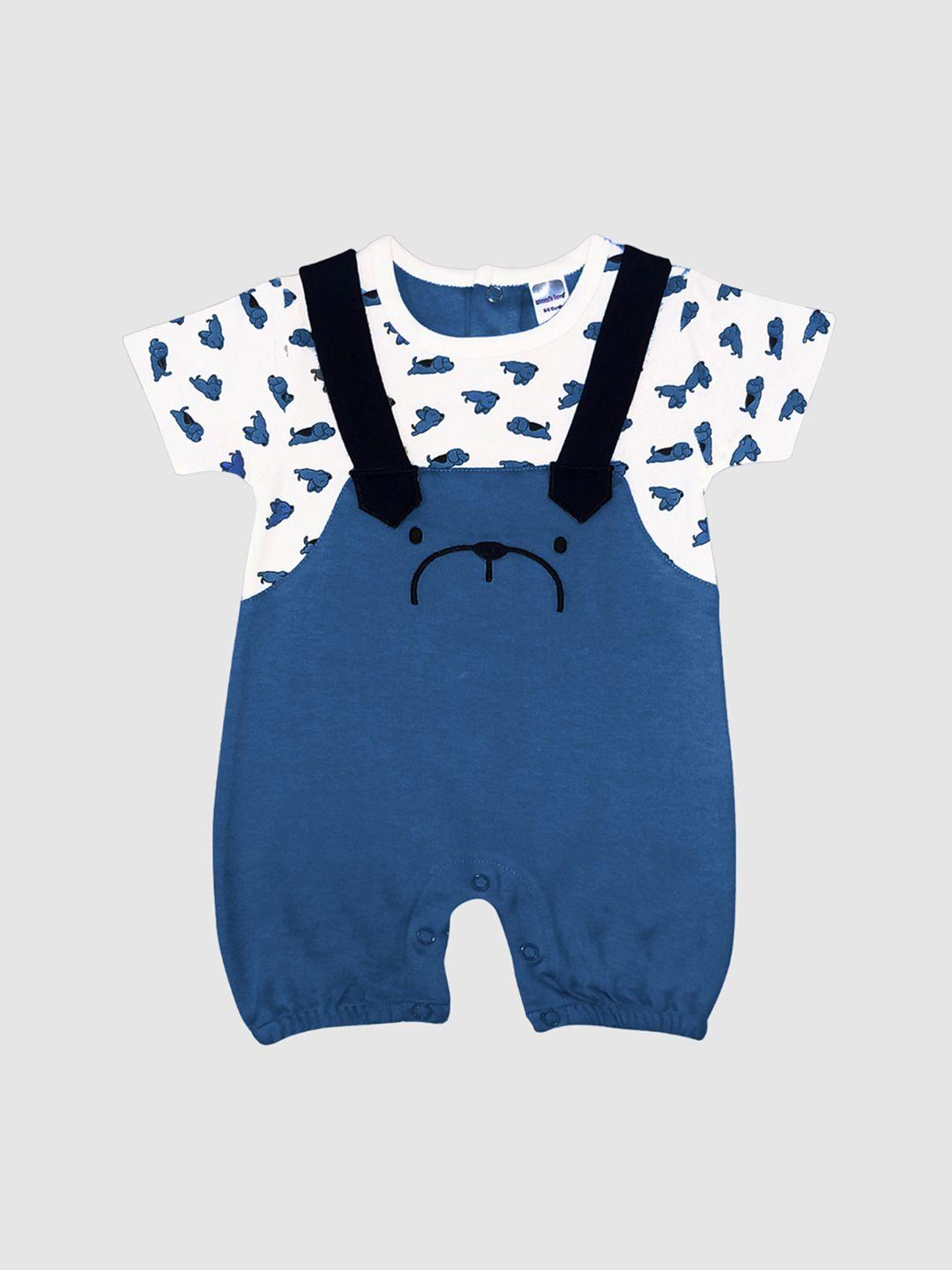 moms love infant girls printed cotton rompers