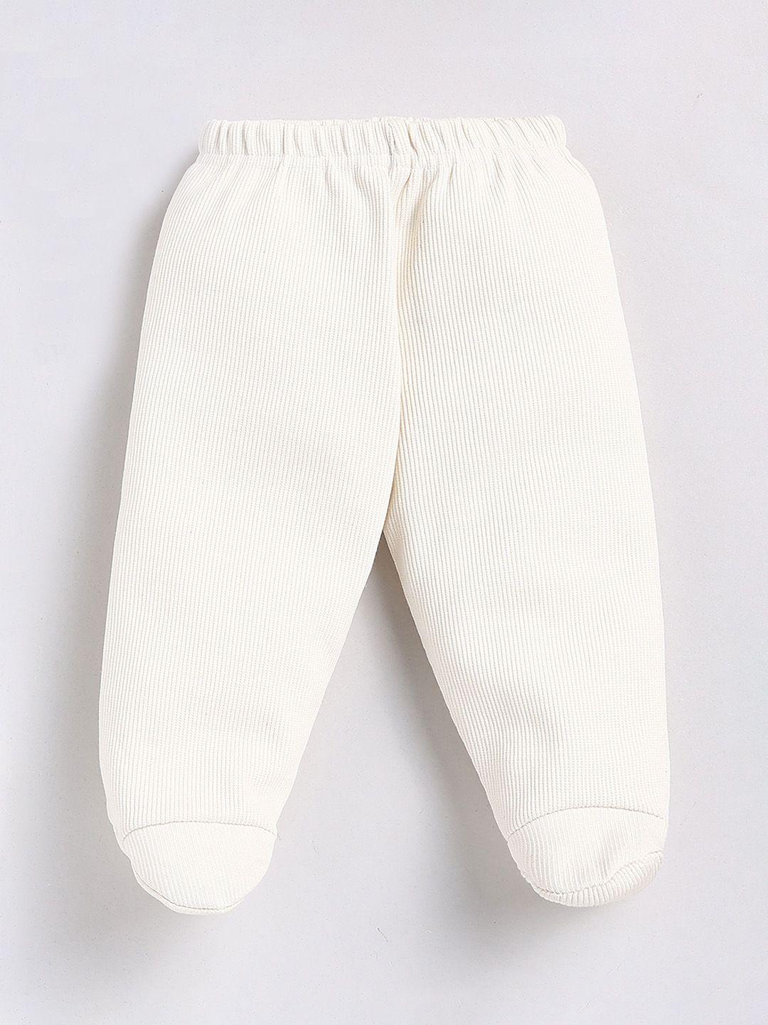 moms love infants self design cotton lounge pants