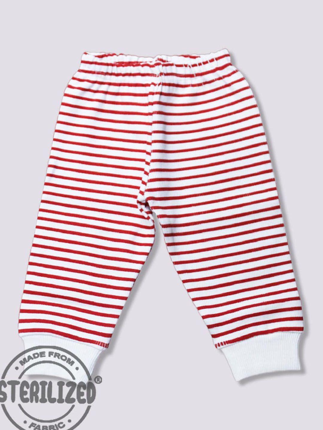 moms love infants striped high rise joggers