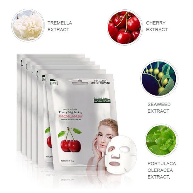 mond'sub fruit facial mask series with 6 natural fruit extracts