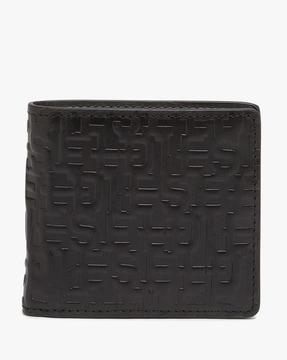 monogram bi-fold wallet