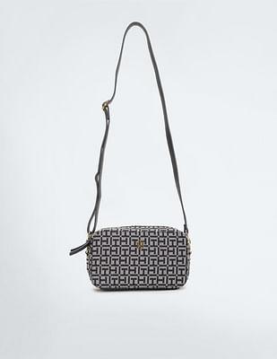 monogram jacquard thelma sling bag