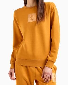 monogram logo oversized sweatshirt