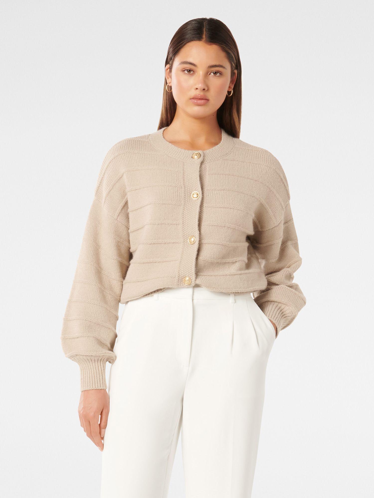 monroe cropped knit cardigan