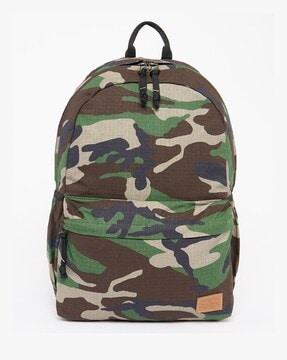 montana camouflage print backpack