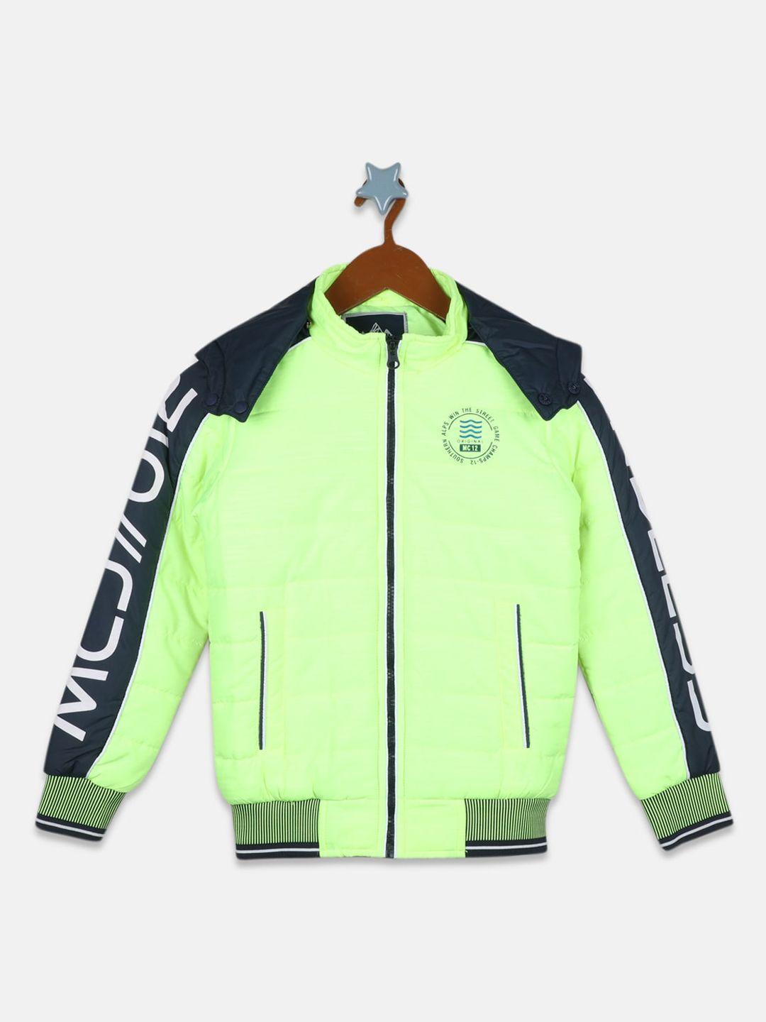 monte carlo boys colourblocked bomber with patchwork jacket