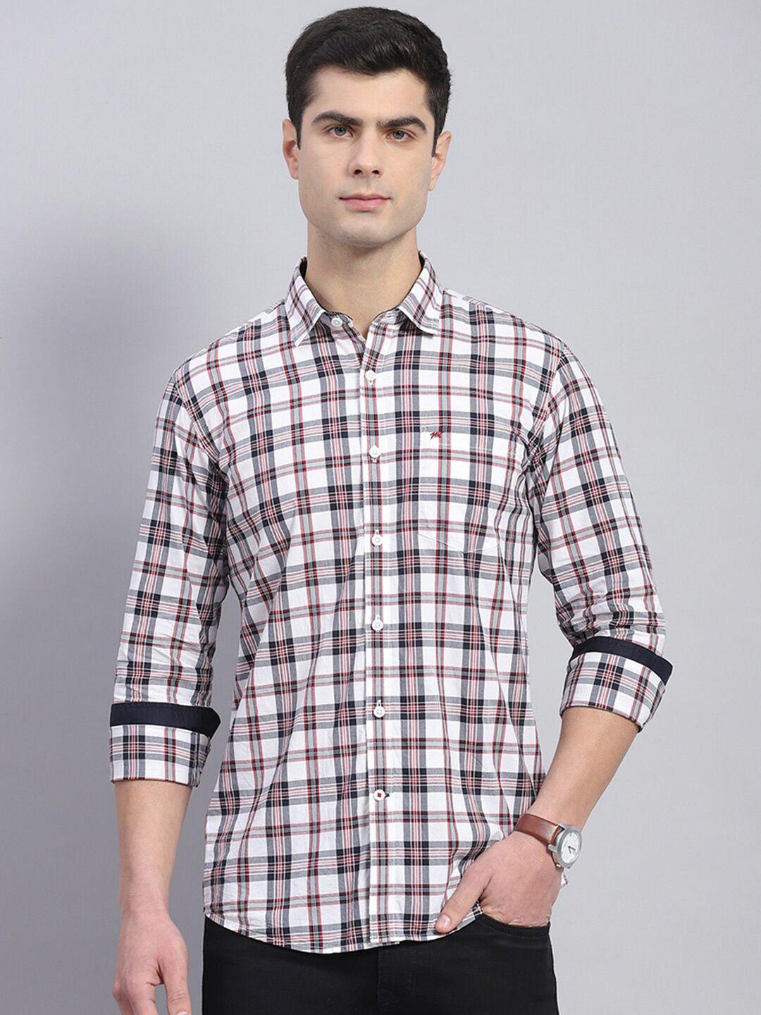 monte-carlo-classic-tartan-checked-pure-cotton-casual-shirt