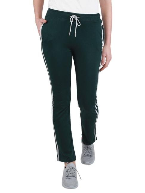 monte carlo green regular fit mid rise track pants