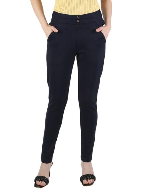 monte carlo navy mid rise jeggings