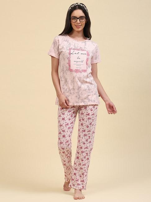 monte-carlo-pink-printed-t-shirt-with-lounge-pants