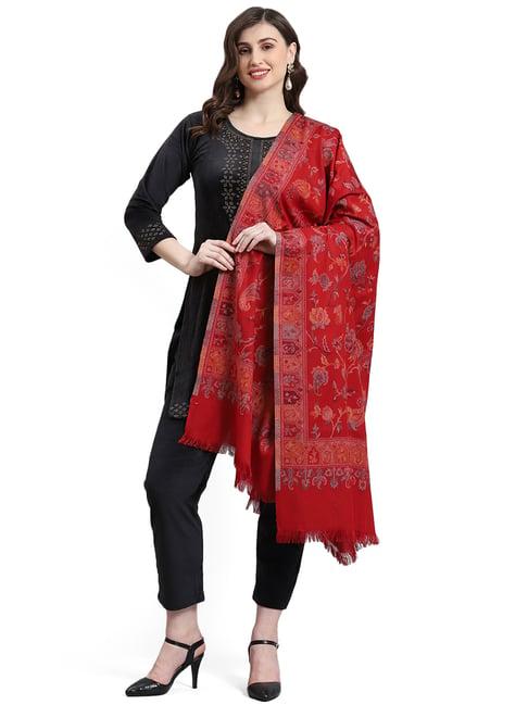 monte-carlo-red-printed-shawl